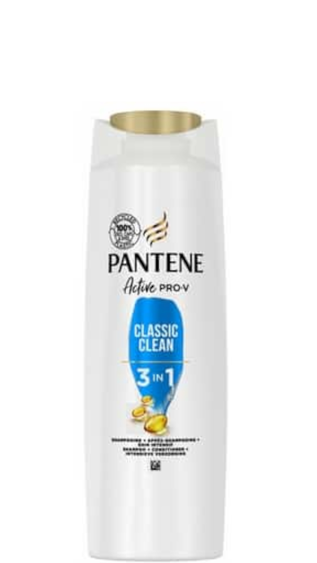 Pantene Shampoo 3in1 Classic Clean 225 ml Plusjevoordeel