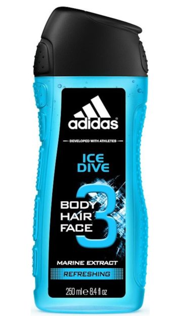 ADIDAS douche & shampoo men - ICE DIVE 250 ML
