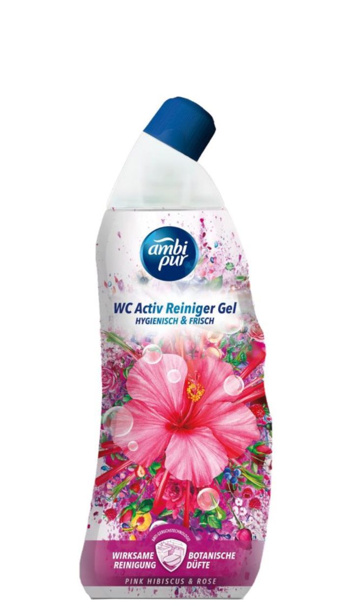 Ambi Pur wc-reiniger 750ml Pink Hibiscus