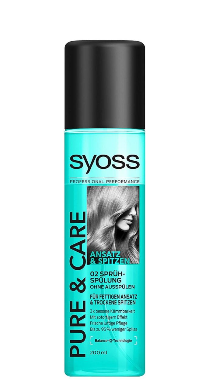 Syoss Anti-Klitspray - Pure & Care 200 ml