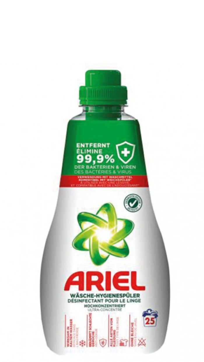 Ariel Hygiene spoelconcentraat met desinfectie 1l 25 wasbeurten