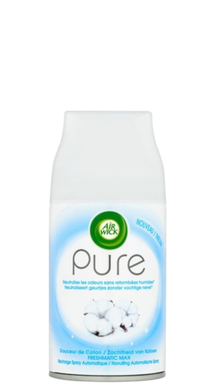 Airwick Freshmatic Max navulling Pure Fresh Cotton 250ML