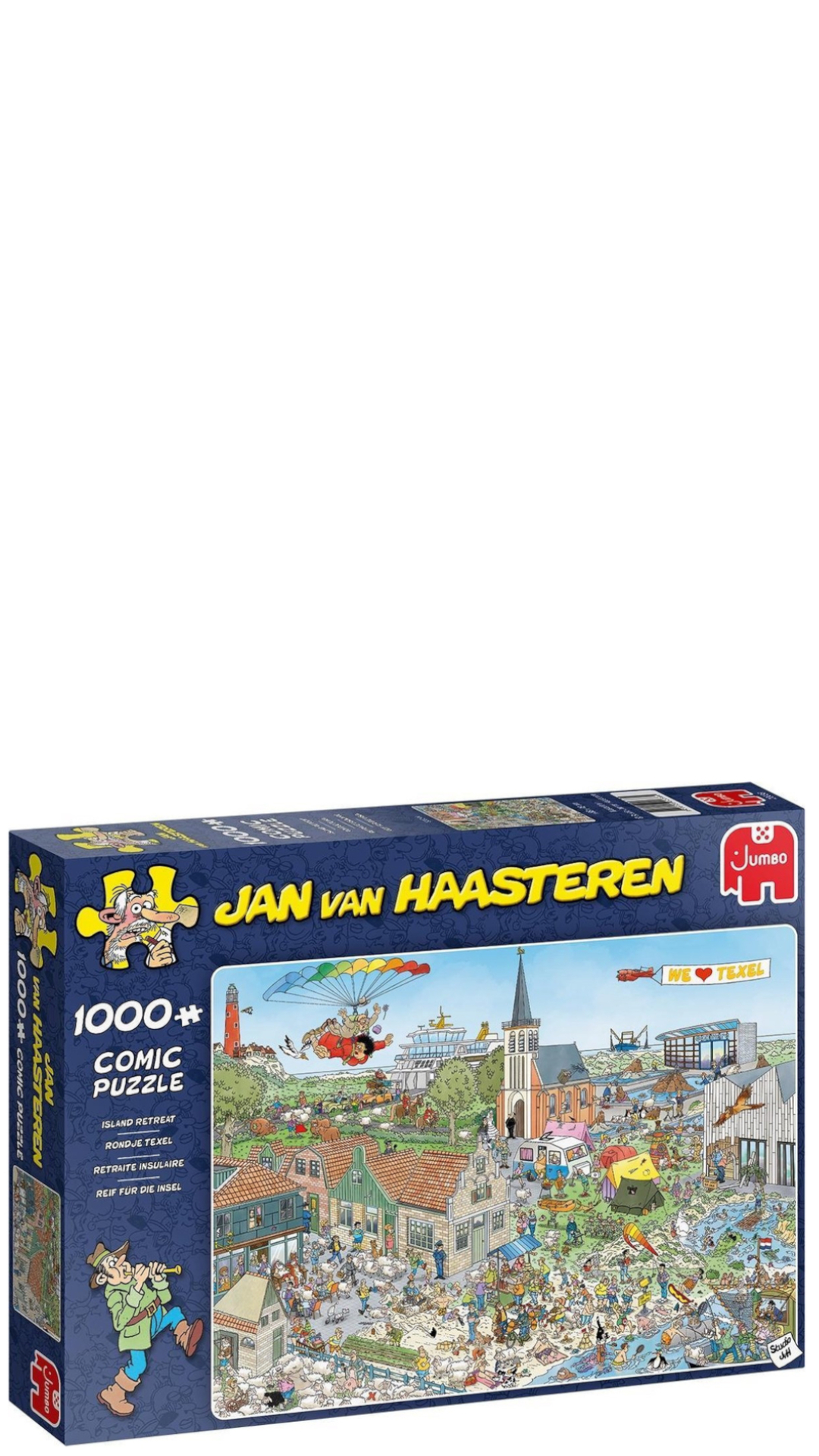 Jan van Haasteren 1000 stukjes tennis puzzel Jumbo - Denksport en Puzzels