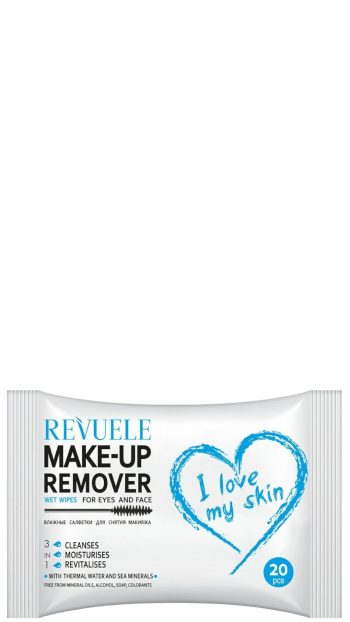Revuele Make-Up Remover Doekjes Blauw