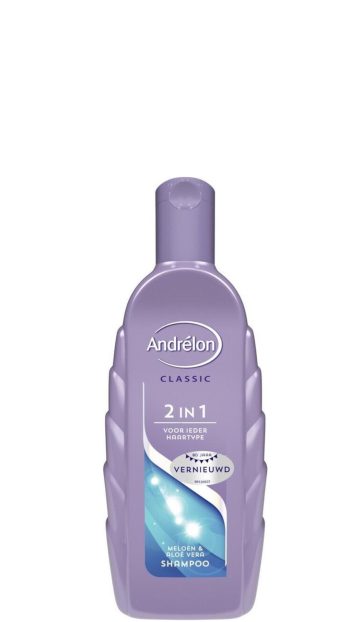 Andrelon Shampoo – 2 in 1 Meloen en Aloe Vera 300 ml