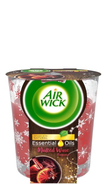 Airwick Geurkaars Essential Oils – Mulled Wine 105 gr