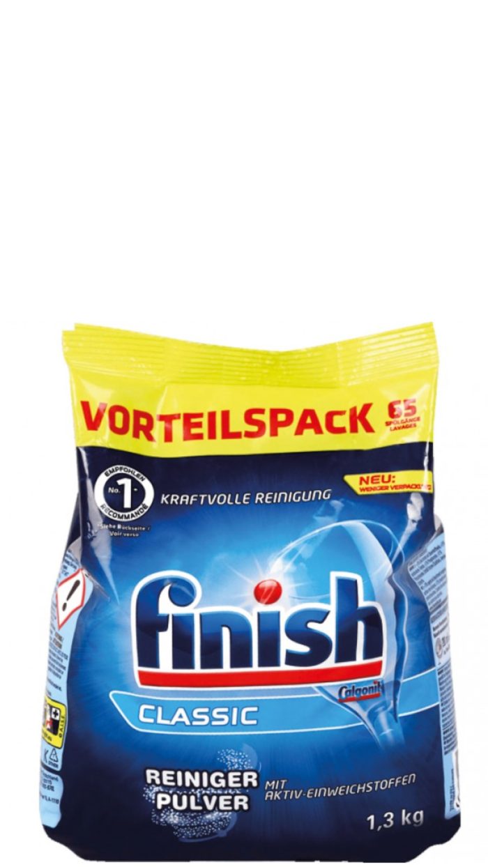 Calgonit Finish Classic vaatwasmachinereiniger - Machinereiniger poeder,1.3 KG