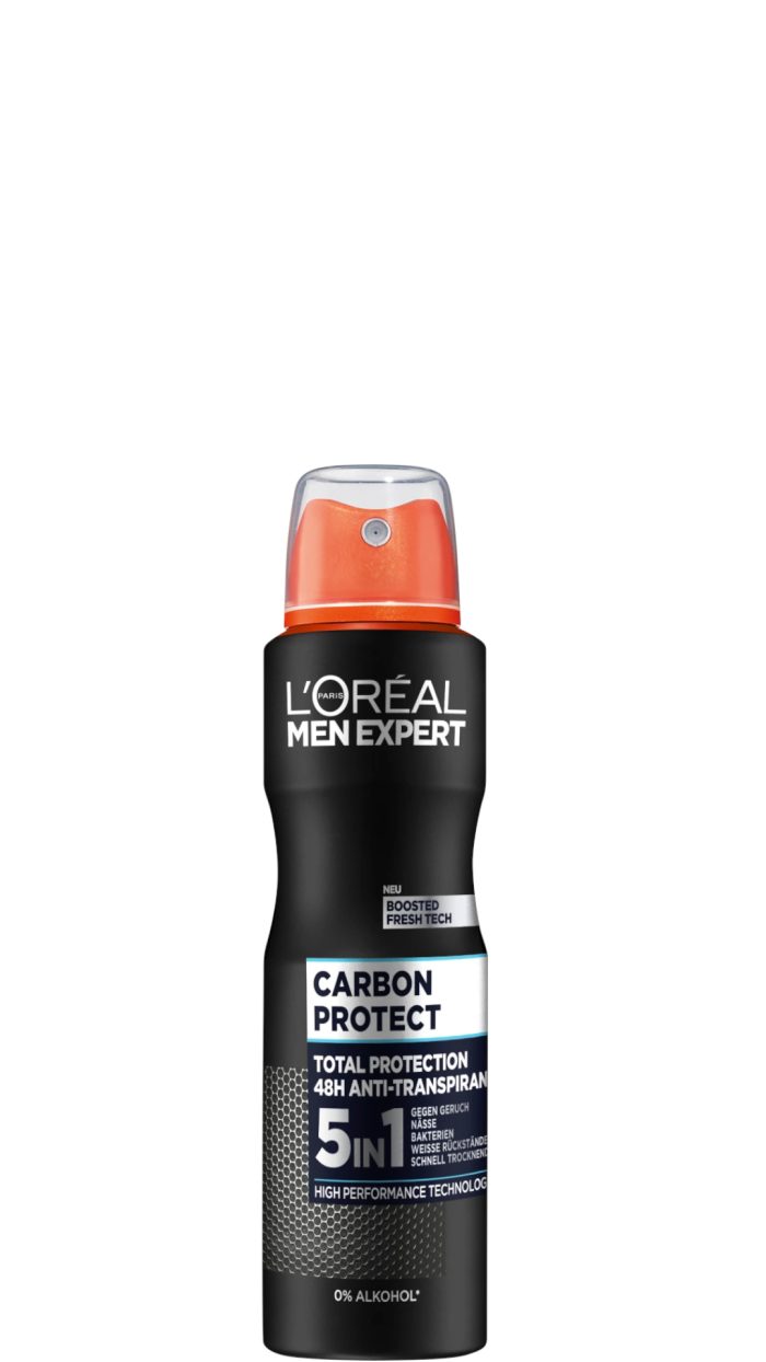 L'Oreal Men Expert Deodorant Spray 150ml Carbon