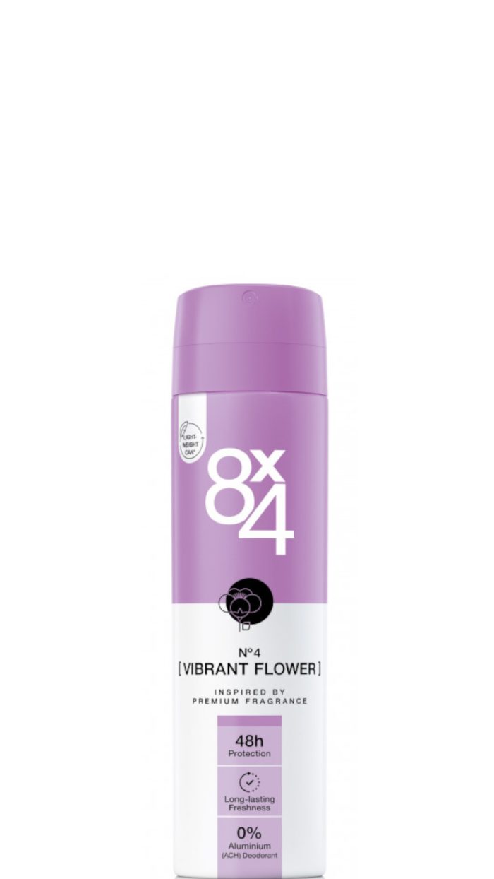8x4 deodorant - No. 4 Vibrant Flower 150 ml