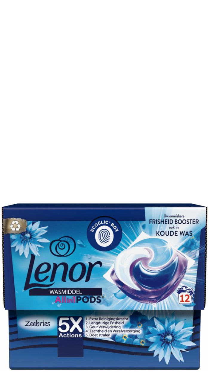 Lenor Wasmiddel All-in-1 Pods Zeebries 12 stuks
