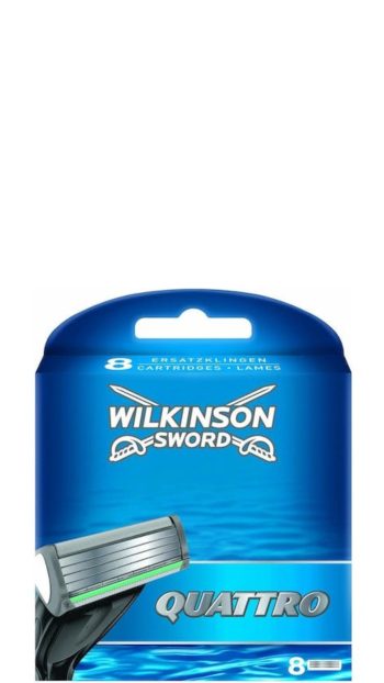 Wilkinson Quattro Mesjes 8 stuks