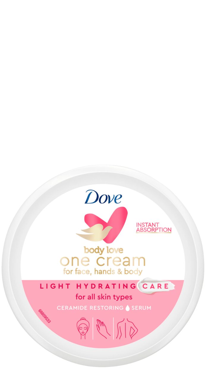 Dove Body crème 250ml body love one cream