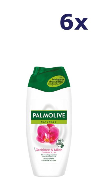 6x Palmolive Douchegel - Orchidee 250 ml
