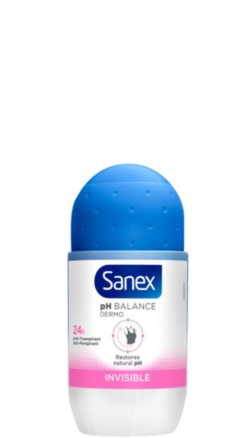 Sanex Deodorant dermo invisible roller