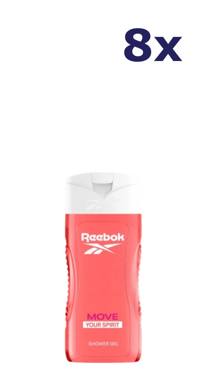 8x Reebok Douchegel Women – Move Your Spirit 400 ml