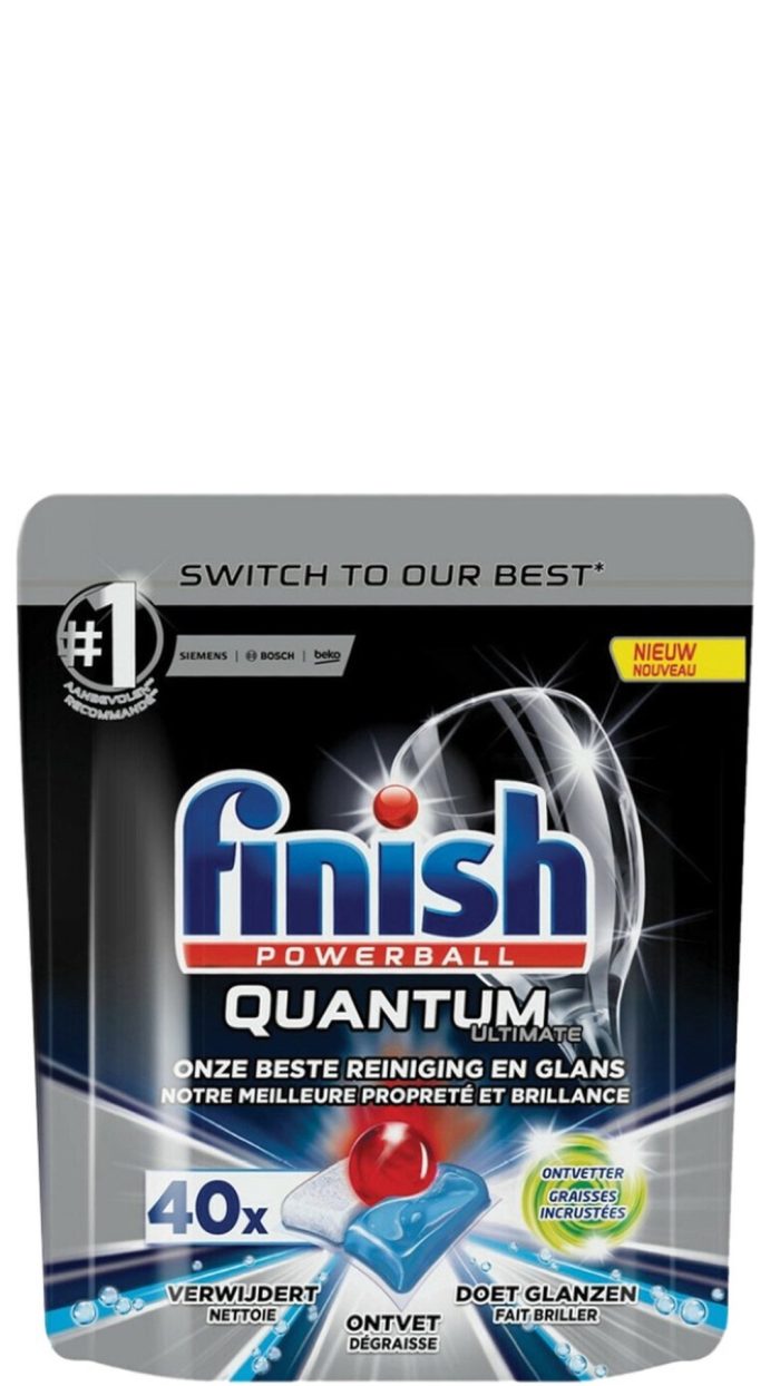 Finish Powerball - 40 tabs - quantum ultimate ontvetter