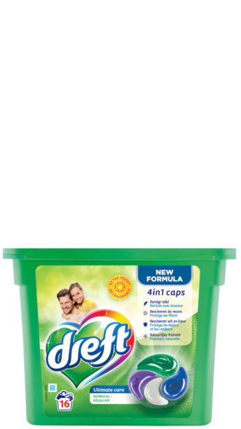 Dreft Caps 4in1 - 16sc352gr - ultimate care normaal