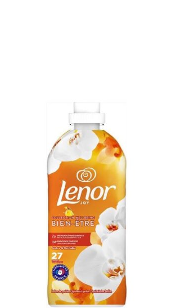 Lenor Wasverzachter - 27sc/567ml - collection bien-être - amber & orchidee
