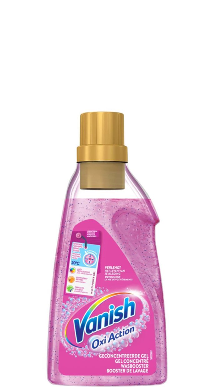 Vanish Gel - Oxi Action - 750ml - wasbooster gel pink
