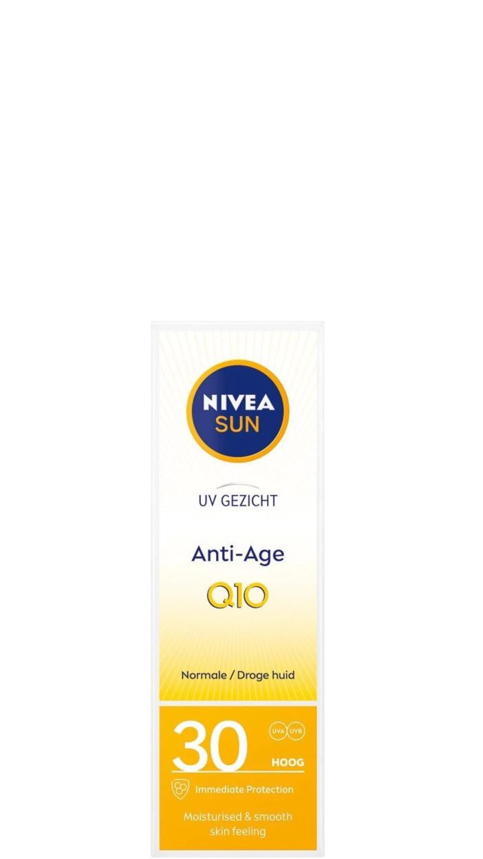 3x Nivea Sun Face Creme Anti Age F30