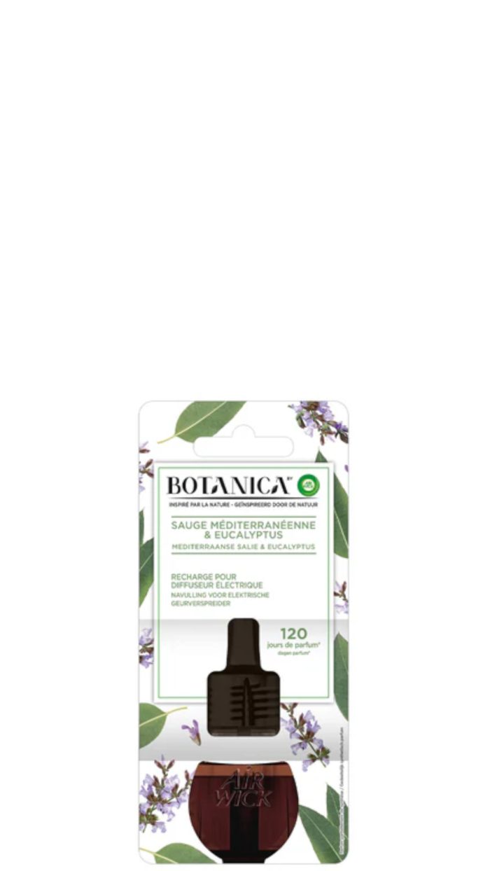 Airwick Botanica navulling 19ml refill eucalyptus