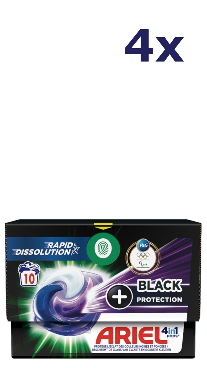 4x Ariel Pods 4in1 - 10sc213gr - zwart