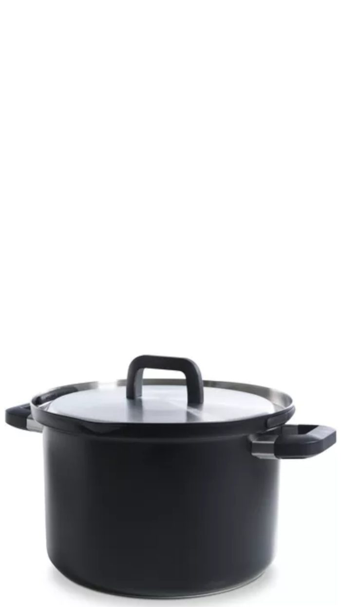BK Flow Cool Black RVS soeppan Ø24 cm