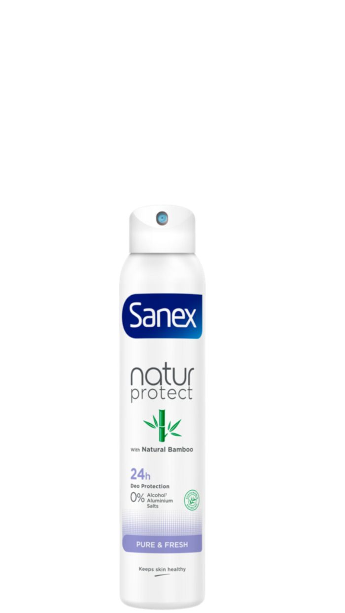 Sanex 200ml Deodorant natur protect bamboo pure & fresh