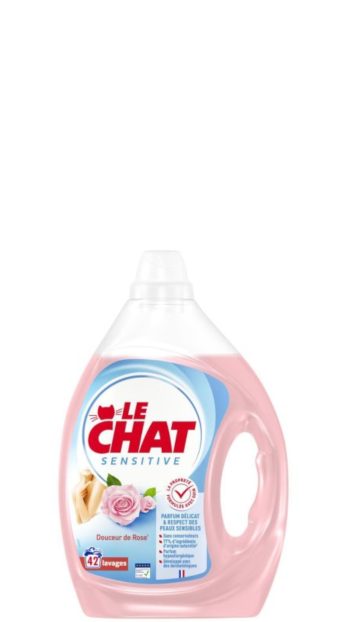 Le Chat Sensitive Zachtheid van Rozen 1,89L 42SC Wasmiddel
