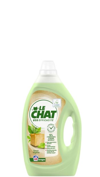 Le Chat vloeibaar wasmiddel eco efficacite savon vegetal 1,89l 44sc