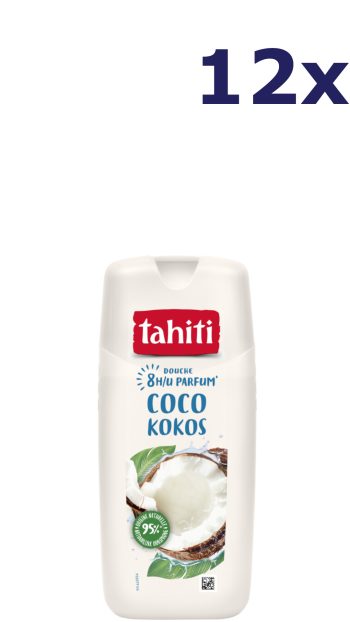 12x Tahiti Douchegel 315ml kokos