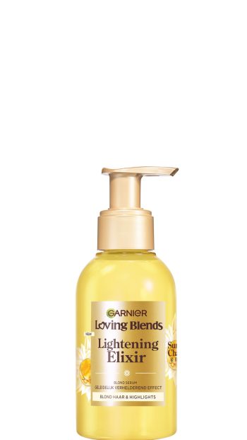 Garnier Loving Blends Elixir 120ml Lightening Blond Serum Kamille & Bloemenhoning