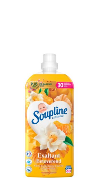 Soupline Wasverzachter - 60sc1,28L - betoverend - mandarijn & vanille
