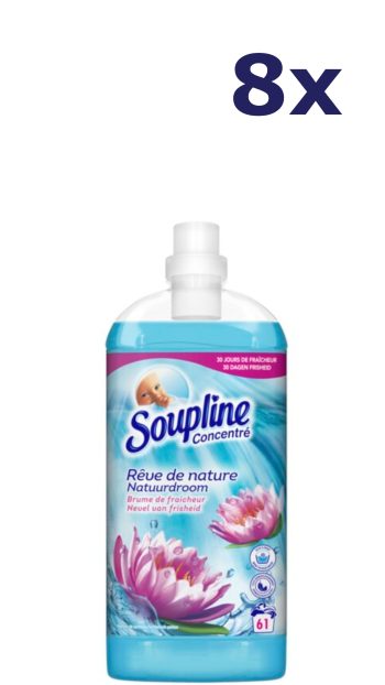 8x Soupline Wasverzachter - 61sc1,35L - nevel van frisheid