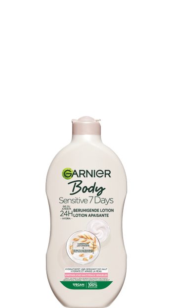 Garnier Body Creme-Melk 400ml Sensitive Havermelk & Probiotica