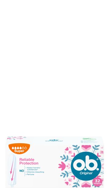 O.B. Tampons Super 32pc Pack