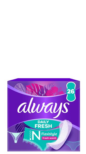 Always Dailies Flexistyle Slim Multifoam 26s