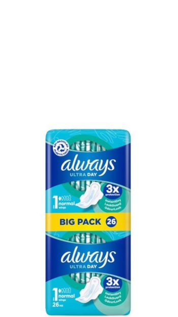 Always Ultra day Normaal Maandverband - 26 stuks